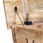 Table basse Bois de manguier massif 88x50x40 cm