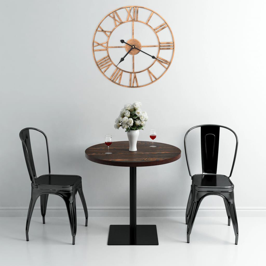 Horloge murale Métal 40 cm Doré