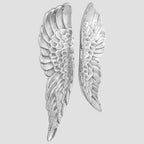 Sculpture d'ailes Argent 31 x 5 x 91 cm Aluminium