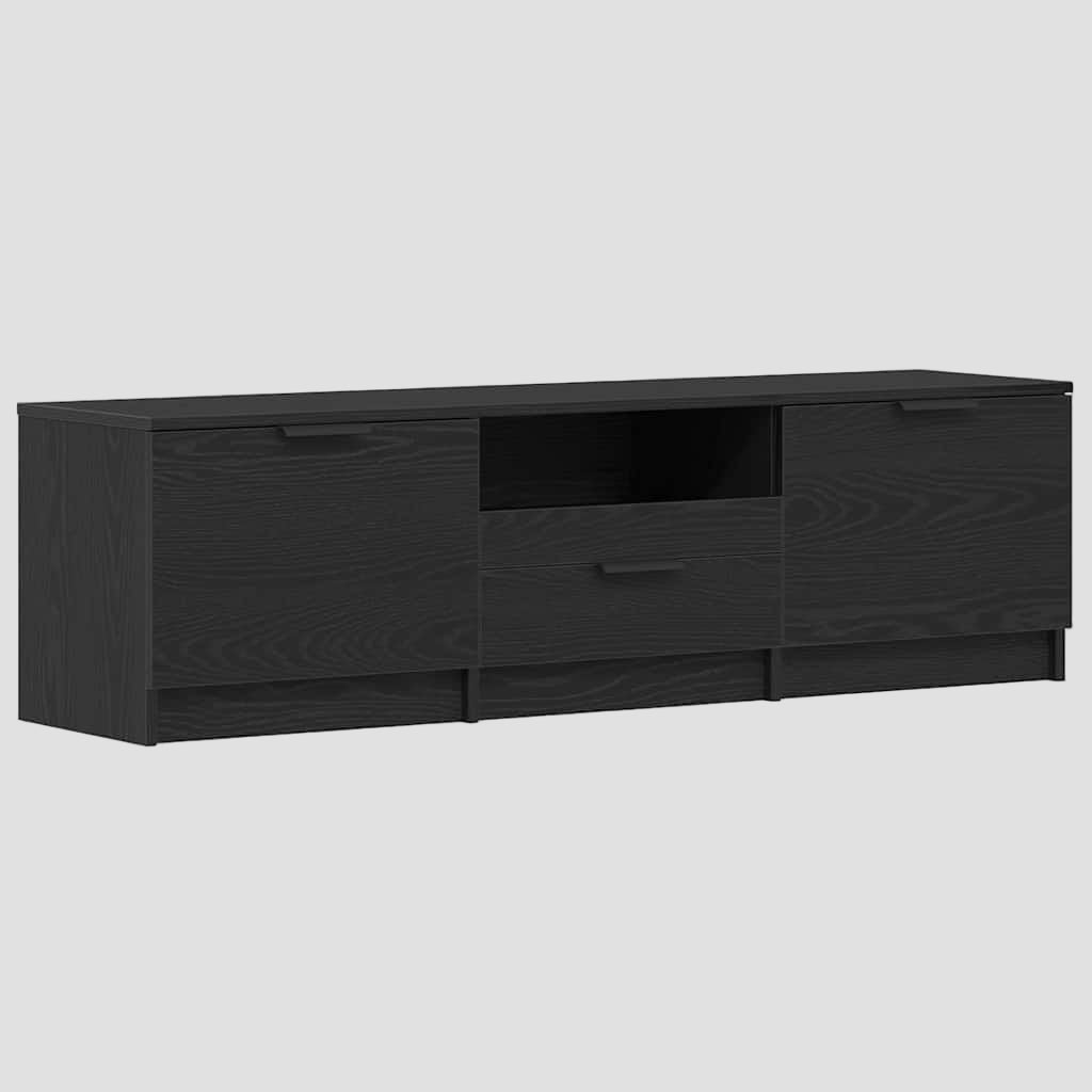 Meuble TV en bois d'ingénierie 140x35x40 cm