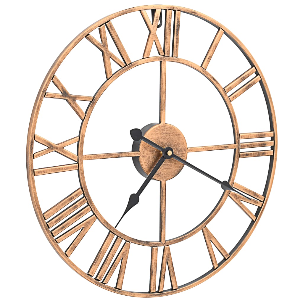 Horloge murale Métal 40 cm Doré