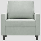 Fauteuil une place en velours