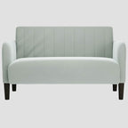 Canapé 2 places causeuse 109 cm velours