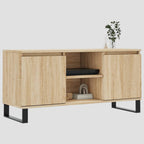 Meuble TV en bois d'ingénierie 104x35x50 cm