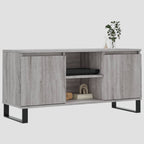 Meuble TV en bois d'ingénierie 104x35x50 cm