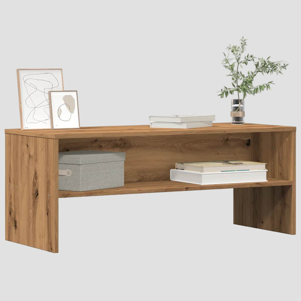 Meuble TV en bois d’ingénierie 100x40x40 cm