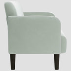 Canapé 2 places causeuse 109 cm velours