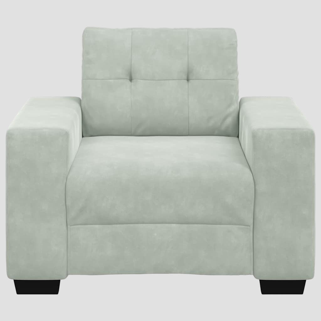Fauteuil une place 60 cm Velours