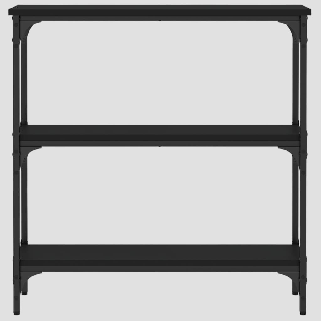 Table console en bois d'ingénierie 75x22,5x75 cm