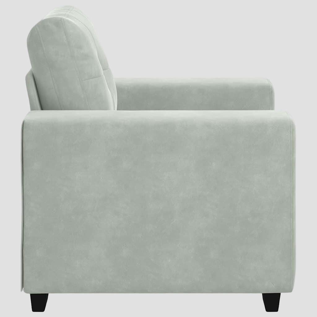 Fauteuil une place 60 cm Velours