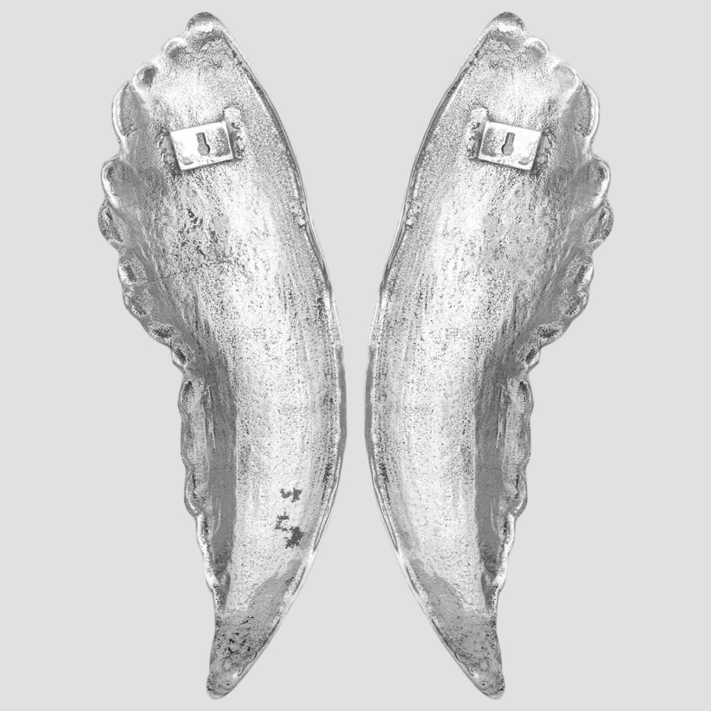 Sculpture d'ailes Argent 31 x 5 x 91 cm Aluminium
