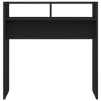 Table console en bois d'ingénierie 78x30x80 cm