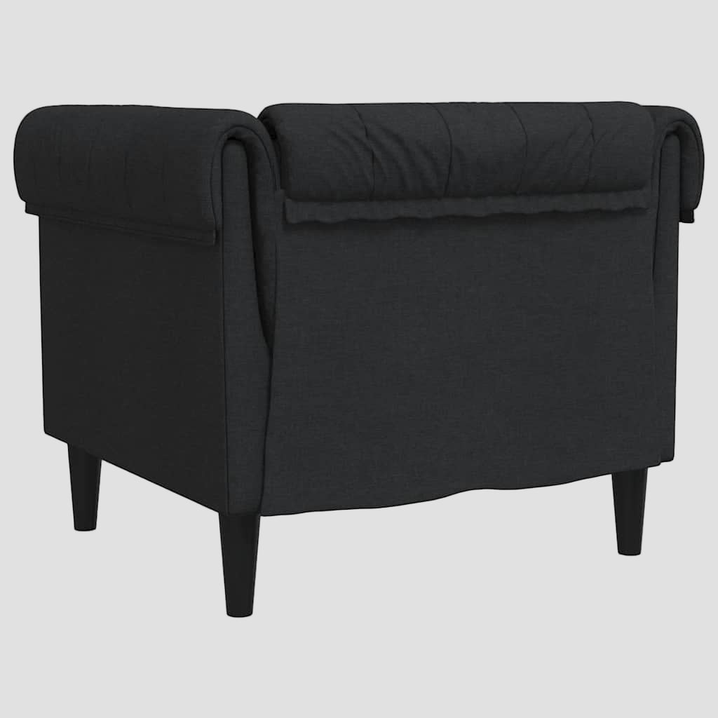 Canapé Chesterfield une place tissu