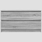 Meuble TV en. bois d'ingénierie 100x35x54 cm