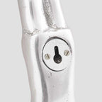 Sculpture Argent "Homme tombant" 22 x 8 x 25 cm Aluminium