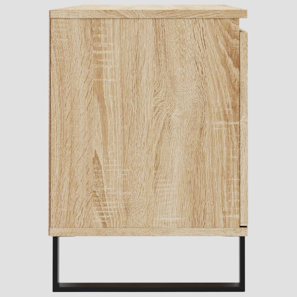 Meuble TV en bois d'ingénierie 104x35x50 cm