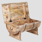 Table basse Bois de manguier massif 88x50x40 cm